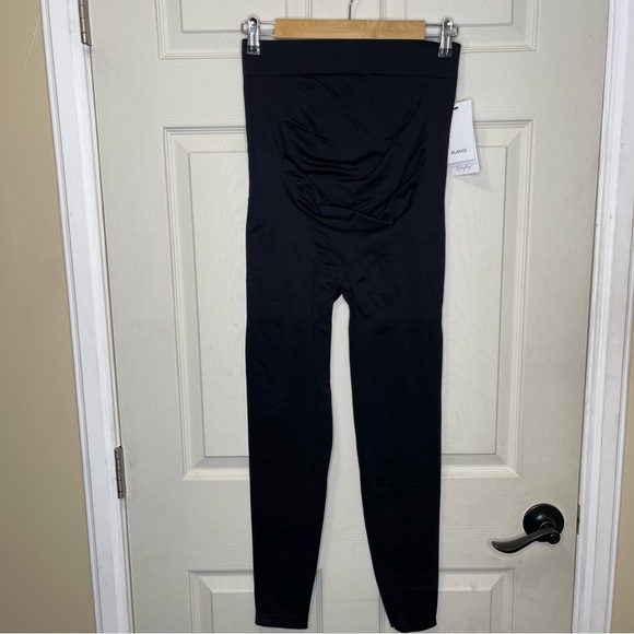 BLANQI Maternity Belly Support Leggings Sz Large - Picture 1 of 5